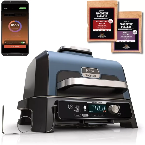 Barbecue électrique NINJA Woodfire OG901EU pro connect – Image 14