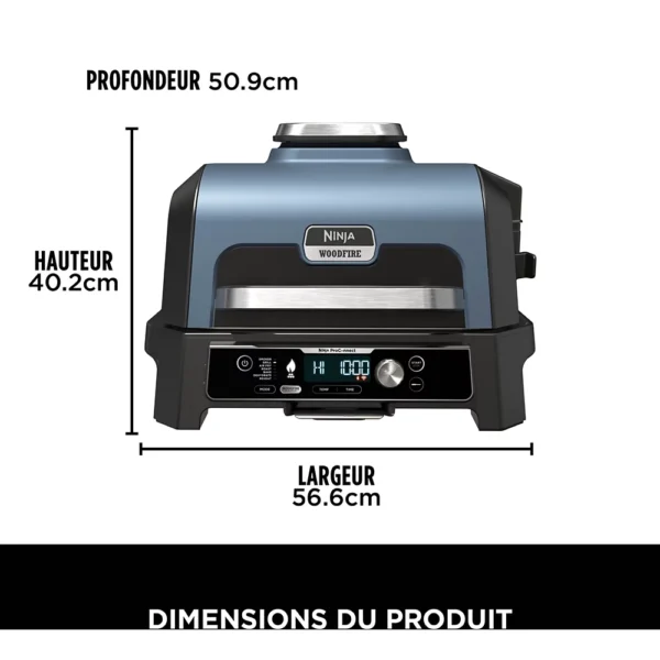 Barbecue électrique NINJA Woodfire OG901EU pro connect – Image 12