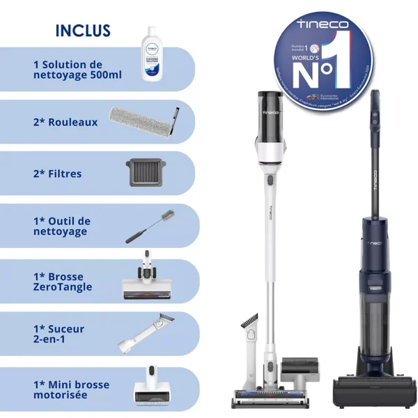 Aspirateur laveur TINECO Floor One Switch S7 Pet – Image 15
