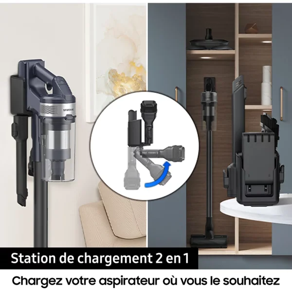 Aspirateur balai SAMSUNG Pack Jet 85 Pet + Double serpillière spray + 2ème filtre – Image 7