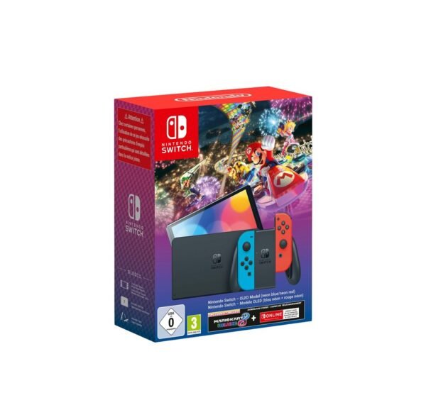 Console Nintendo Switch Modèle OLED Mario Kart 8 Deluxe – Image 9