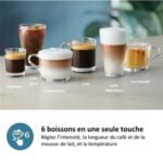 Expresso avec broyeur Philips EP3349/70 Machine automatique Série 3300 LatteGO Noir – Image 6
