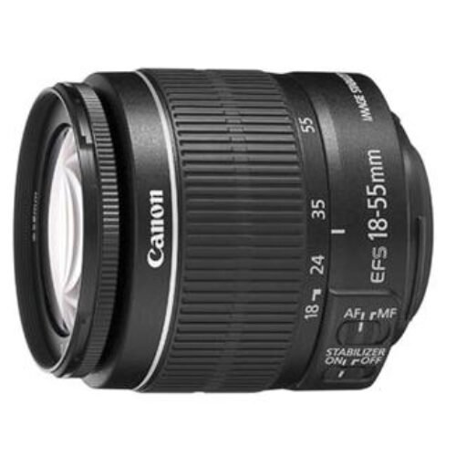 Objectif reflex Canon EF-S 18 – 55 mm f/3,5 – 5,6 IS II